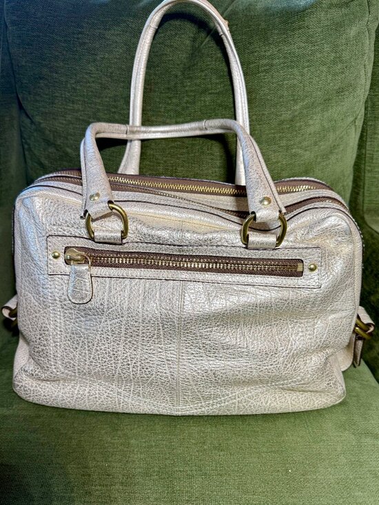 Coach Vintage Y2K Legacy Archive Ltd Ed Peyton Metallic Leather 